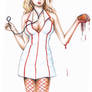 Nurse with a heart