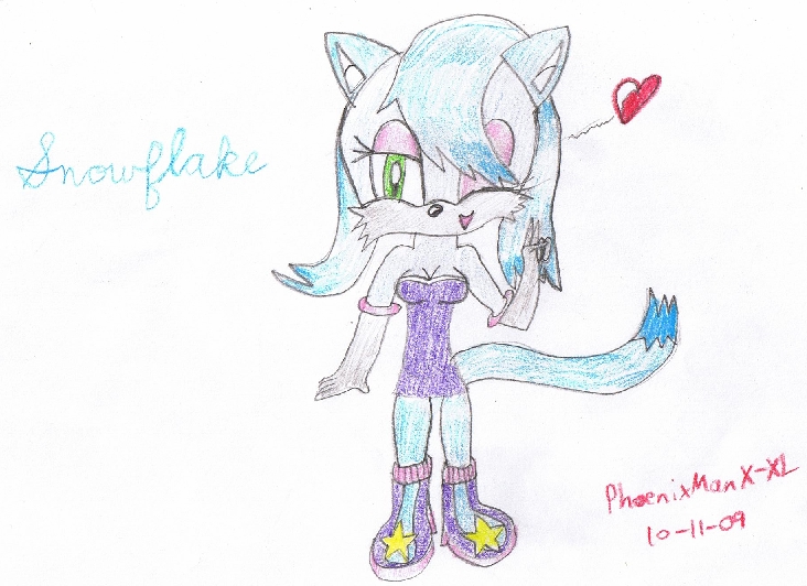 Gift: Snowflake the Cat :3