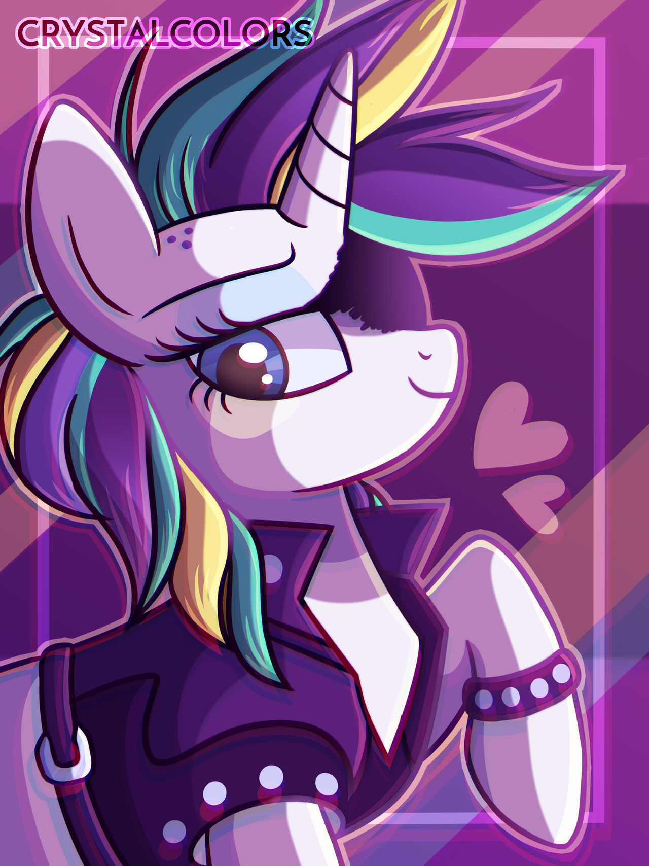 Punk Rarity Screencap Punk Rarity by CrystalColors on DeviantArt
