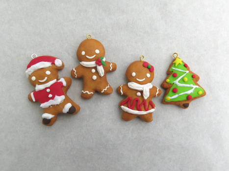 Gingerbread charms