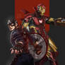 Marvel's Iron Man and Cap Fanart