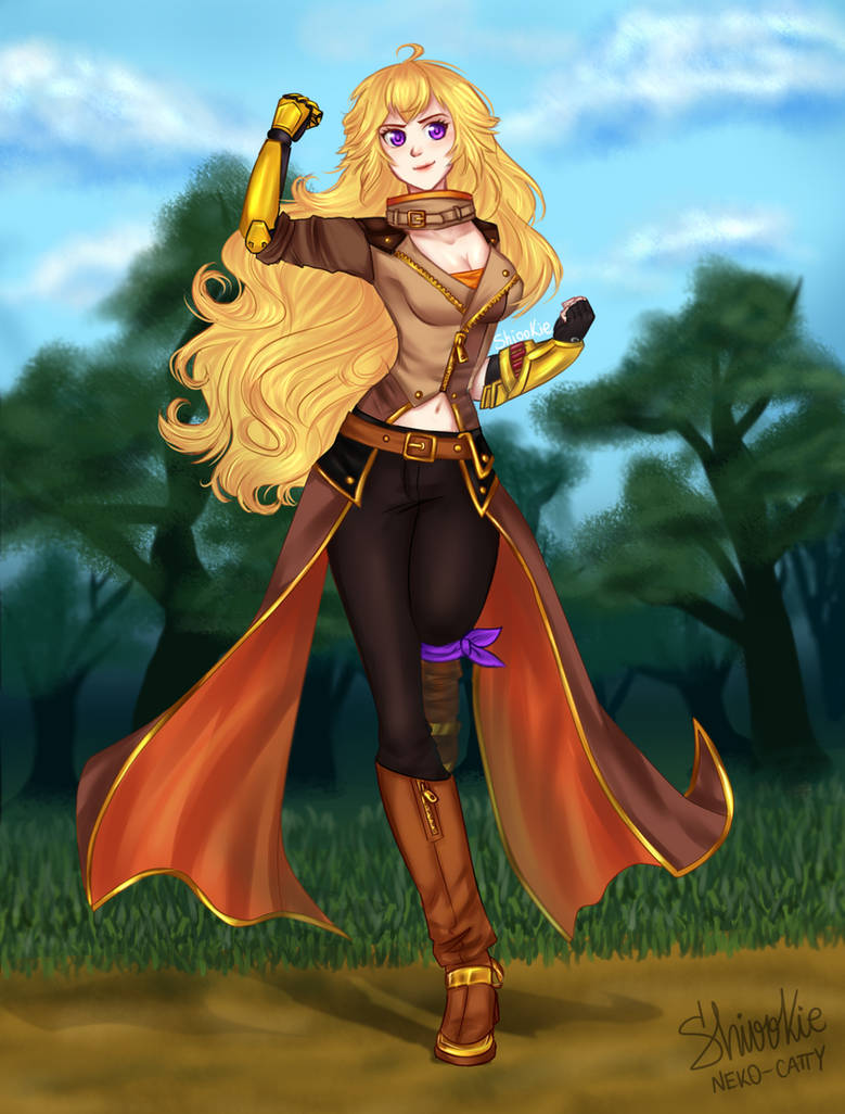 Phoenix Yang Rwby RWBY Yang! by Shiokie on DeviantArt