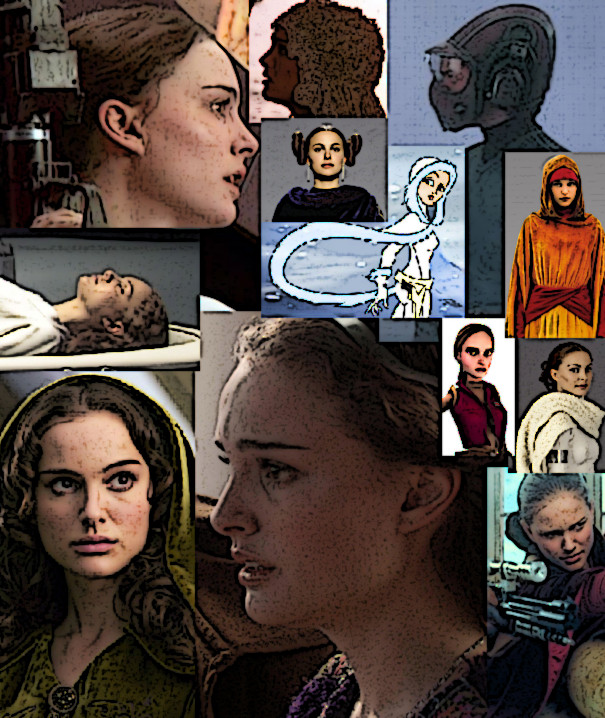 Collage of Padme Naberrie