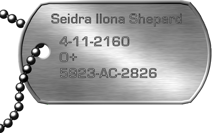 Seidra's Dog Tag