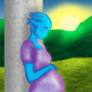 Mommy-to-be Liara