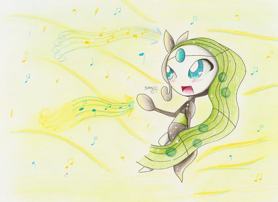 Meloetta loves to sing