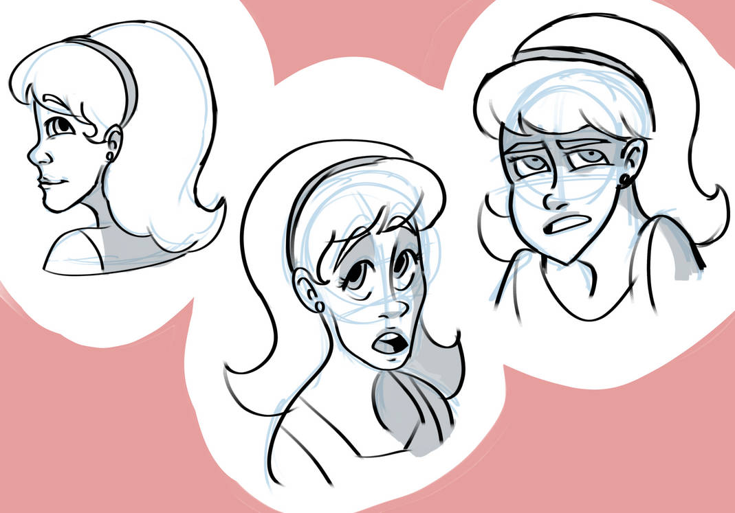 Xpression Ruby Ruby- Character Design Expression Sheet by FrenchfryPortfolio on DeviantArt