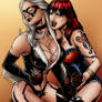 Black Cat and Mary Jane Pin-Up