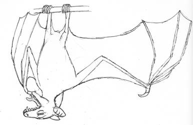 Neocene Project - Hoatzin Bat by Bhurloka12
