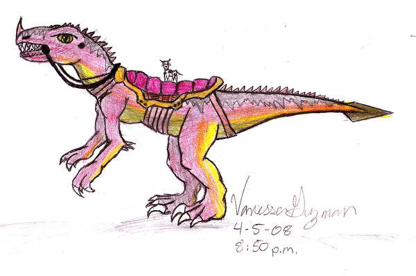 Raptor Rider Deviantart A Raptor by RubyGirl14 on DeviantArt