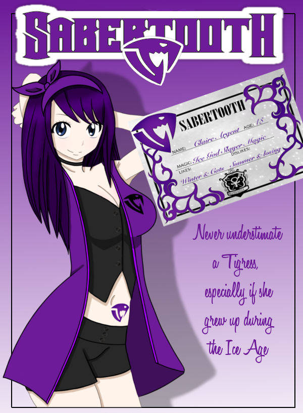 Fairy Tail Oc Claire Argent Guild Card By Evilmaknaeelina On Deviantart