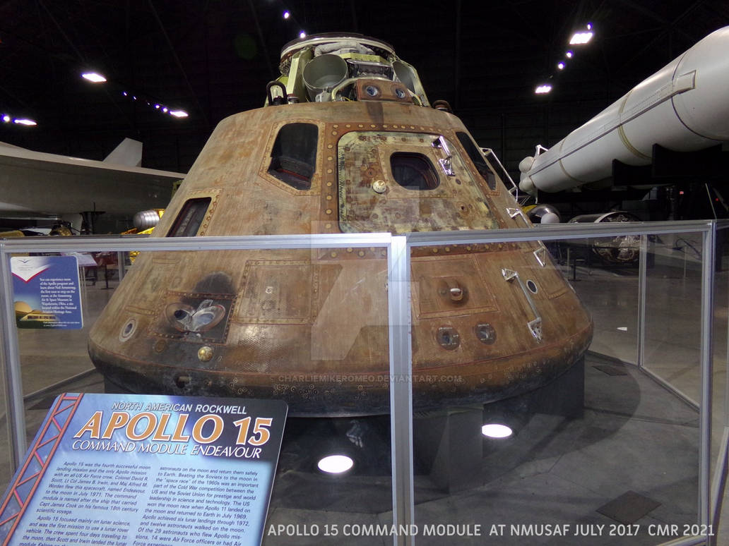 Apollo 15 Command Module by charliemikeromeo on DeviantArt