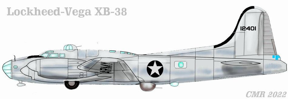 Lockheed-Vega XB-38 by charliemikeromeo on DeviantArt