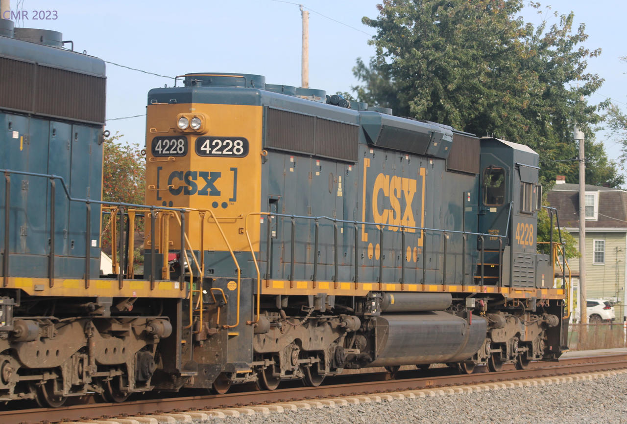 Ed40 Csx CSX SD40-3 by charliemikeromeo on DeviantArt
