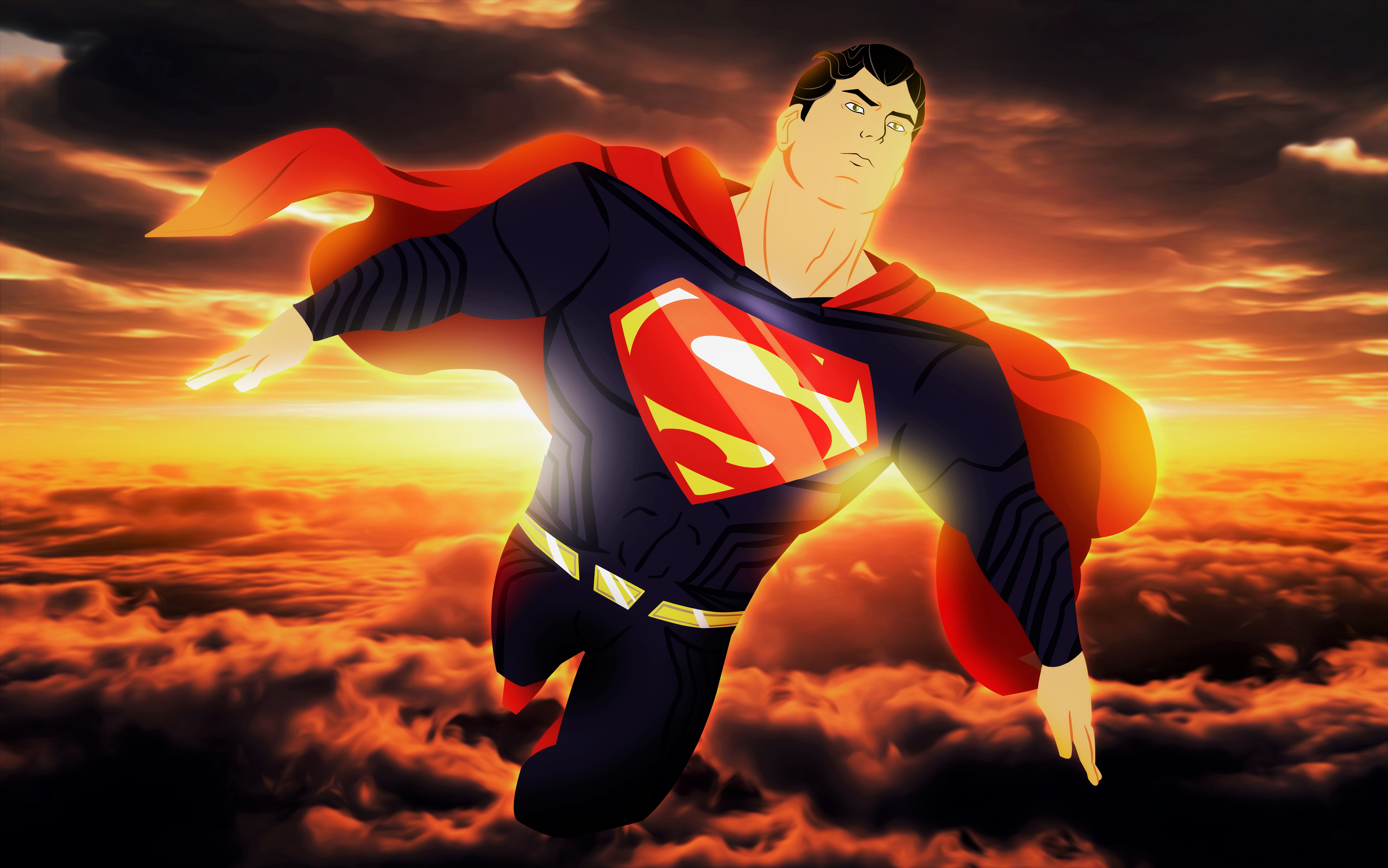 Super-man Justice League animated style by bat123spider on DeviantArt