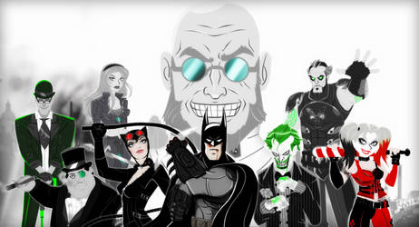 Batman Arkham City Animated Series Style Tribute