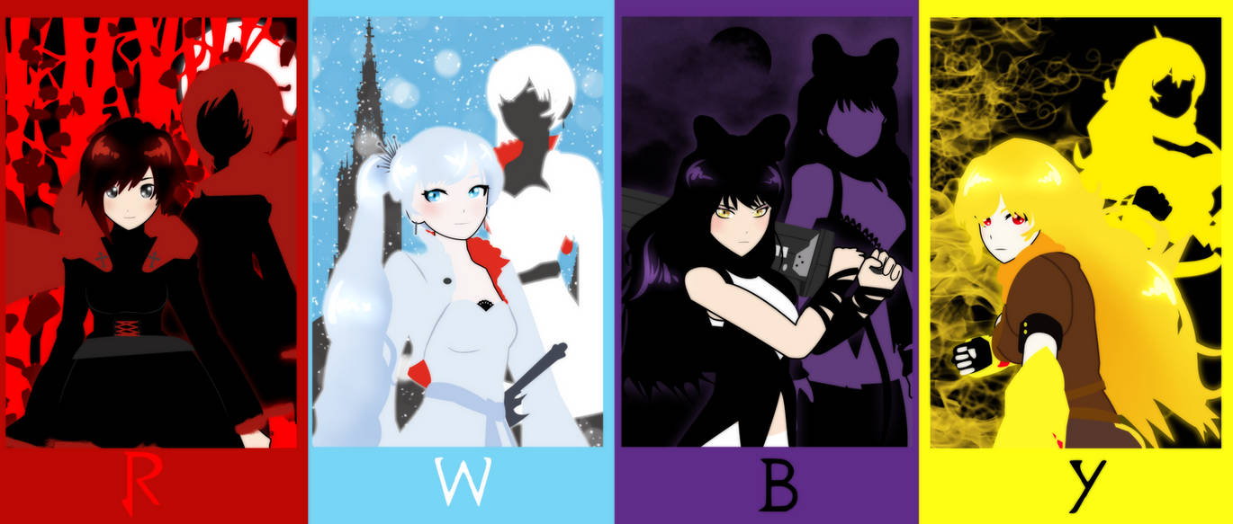 TEAM RWBY by bat123spider on DeviantArt
