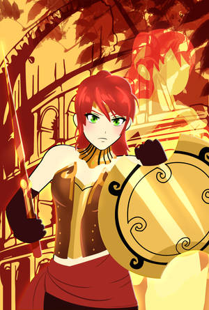 Pyrrha Nikos by bat123spider