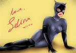Catwoman BTAS: A love card to Batman by bat123spider