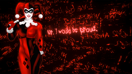 Harley Quinn Arkham Knight by bat123spider