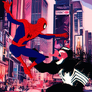 Spider-man vs Venom Into The Spider Verse