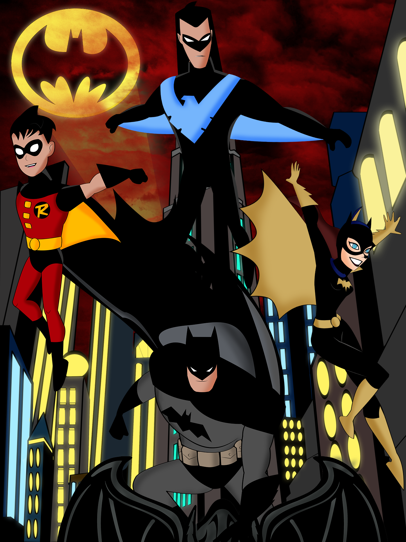 The New Batman Adventures By Bat123spider On Deviantart