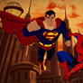 SUPERMAN AND SPIDER-MAN CROSSOVER WALLPAPER