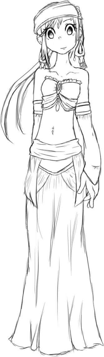2d Raja Character Raja Lineart by PurpleFoxGurl on DeviantArt
