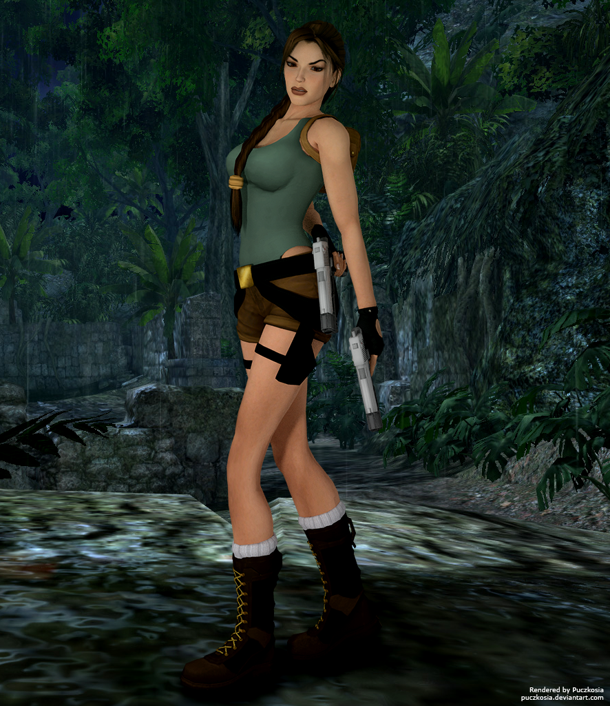 Lara Croft TR4 Classic (Blender Test)