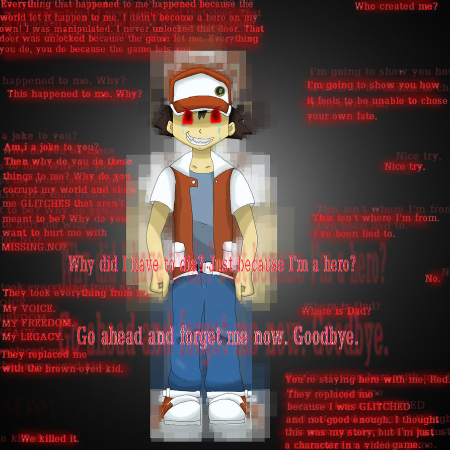 Glitchy Red By ShadowWhisper446 On DeviantArt