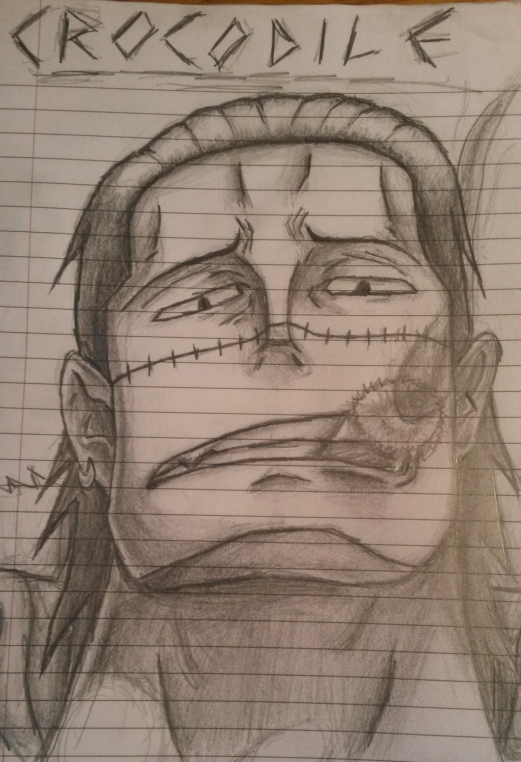 One Piece: Crocodile Sketch