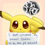 Pikachu's shame