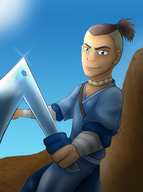 Sokka...and Boomerang! by ShadowWhisper446 on DeviantArt