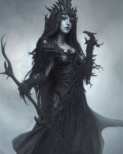 Goddess of Death by spookivoid on DeviantArt