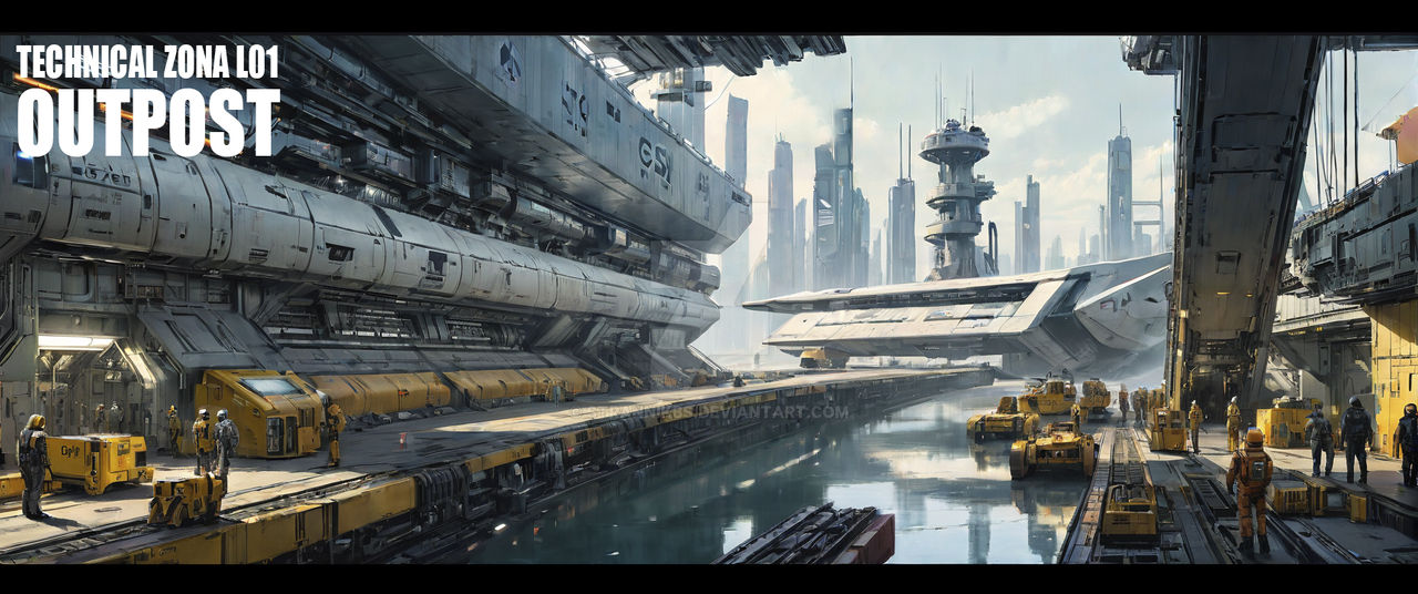 OUTPOST. TECHNICAL ZONA L01. by STRANNIKBS on DeviantArt