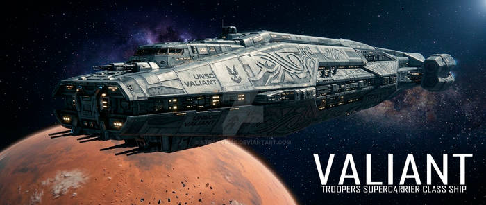 VALIANT. TROOPERS SUPERCARRIER.