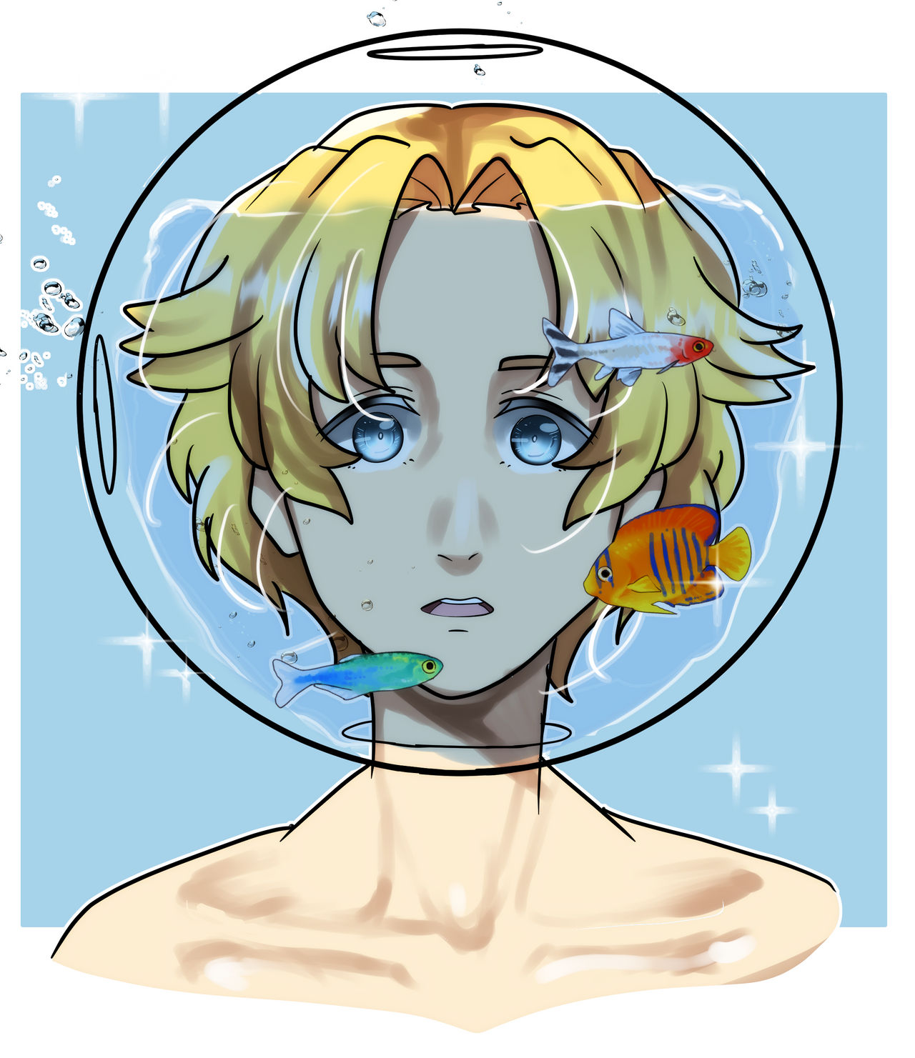 Cod Fish Oc OC | Fish bowl by maritimevintage on DeviantArt