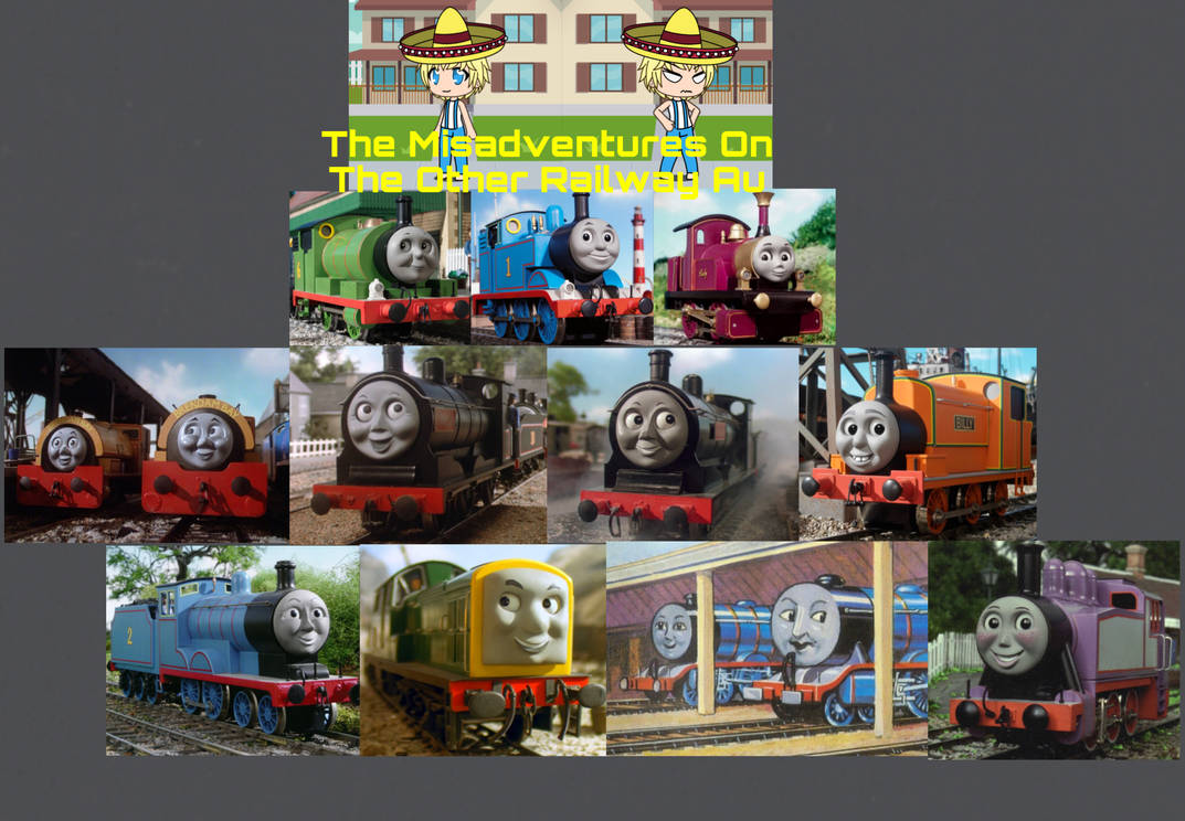 The Misadventures On The Other Railway Au Poster by Kingentheo1 on ...