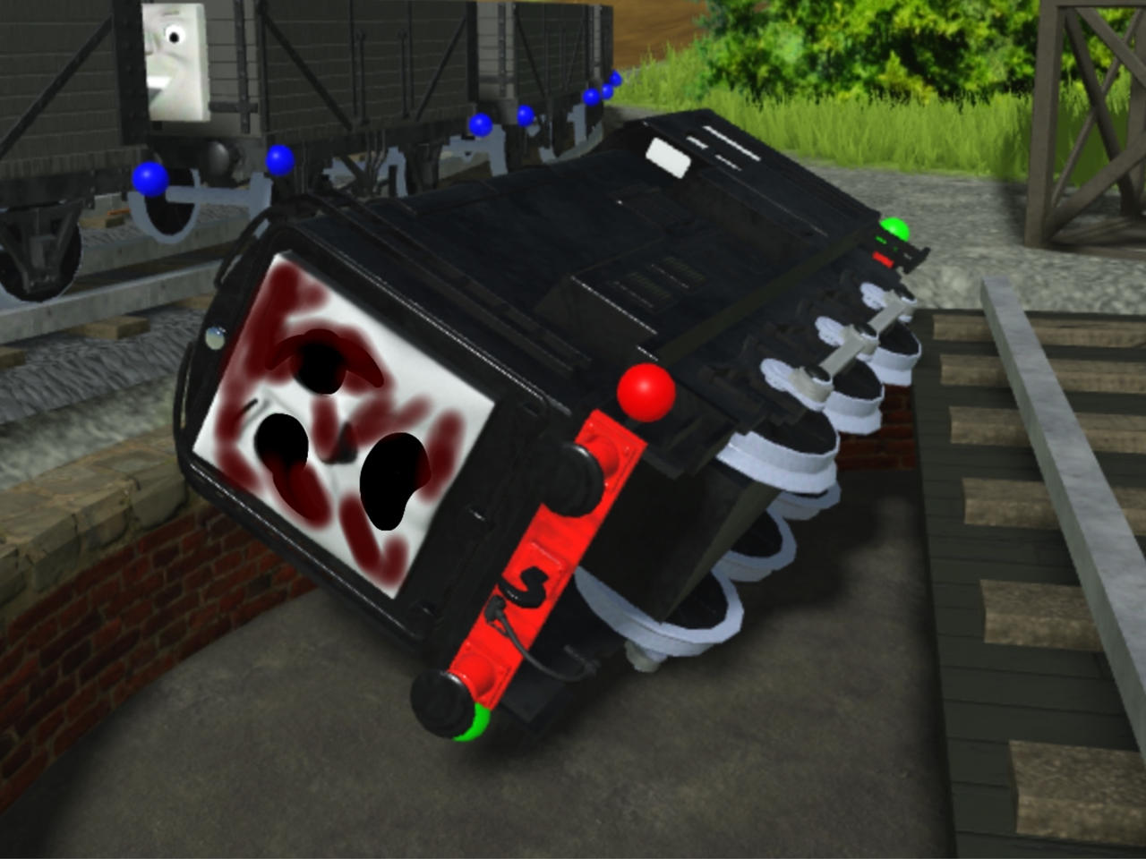 Sodor Cold Wars Au:Bruce/Devious Diesel Dead by Kingentheo1 on DeviantArt