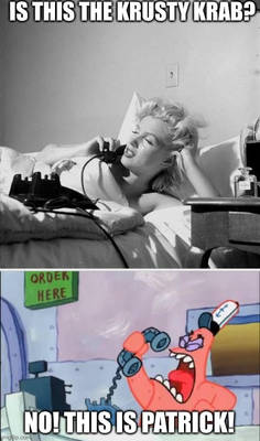 Marilyn Calls Patrick