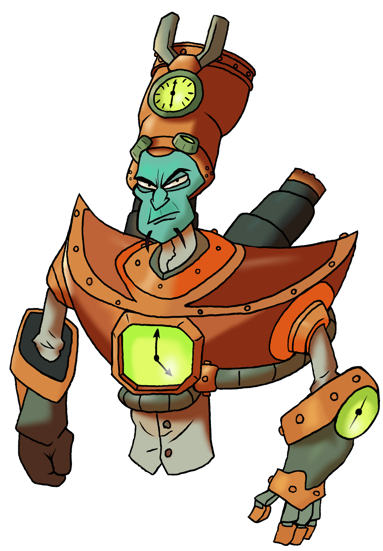 Dr. Nefarious Tropy by titanium1208 on DeviantArt