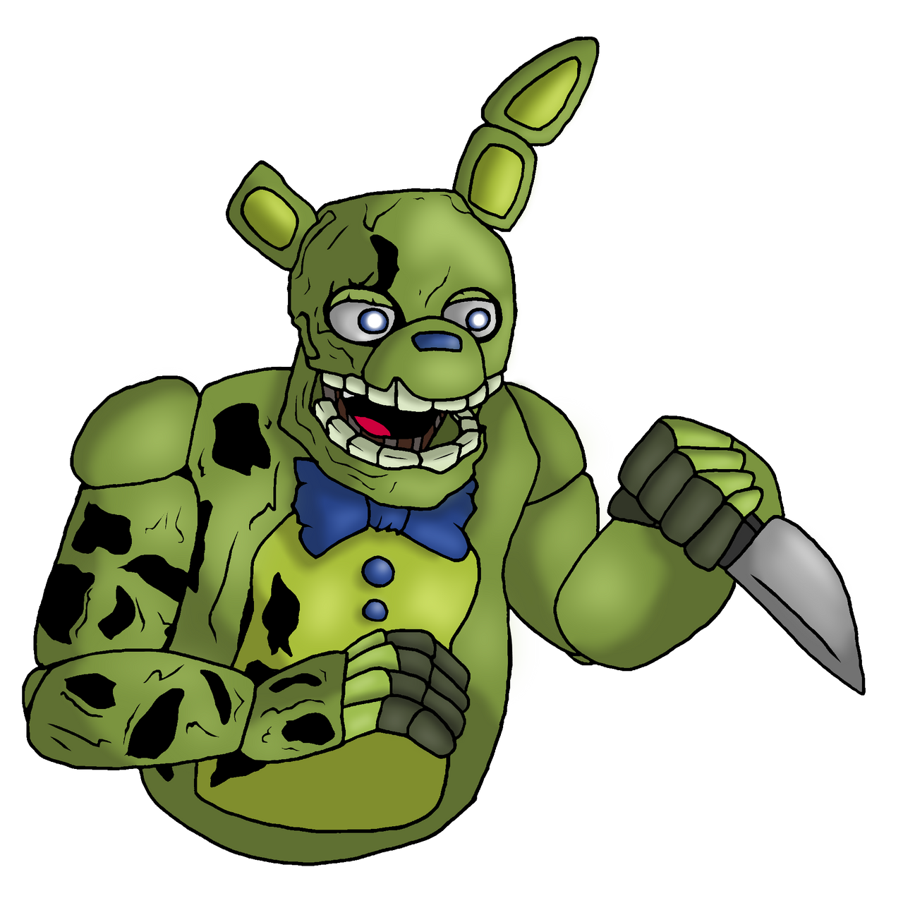 FNaF Movie Springtrap Render by Sallierthewolf1 on DeviantArt