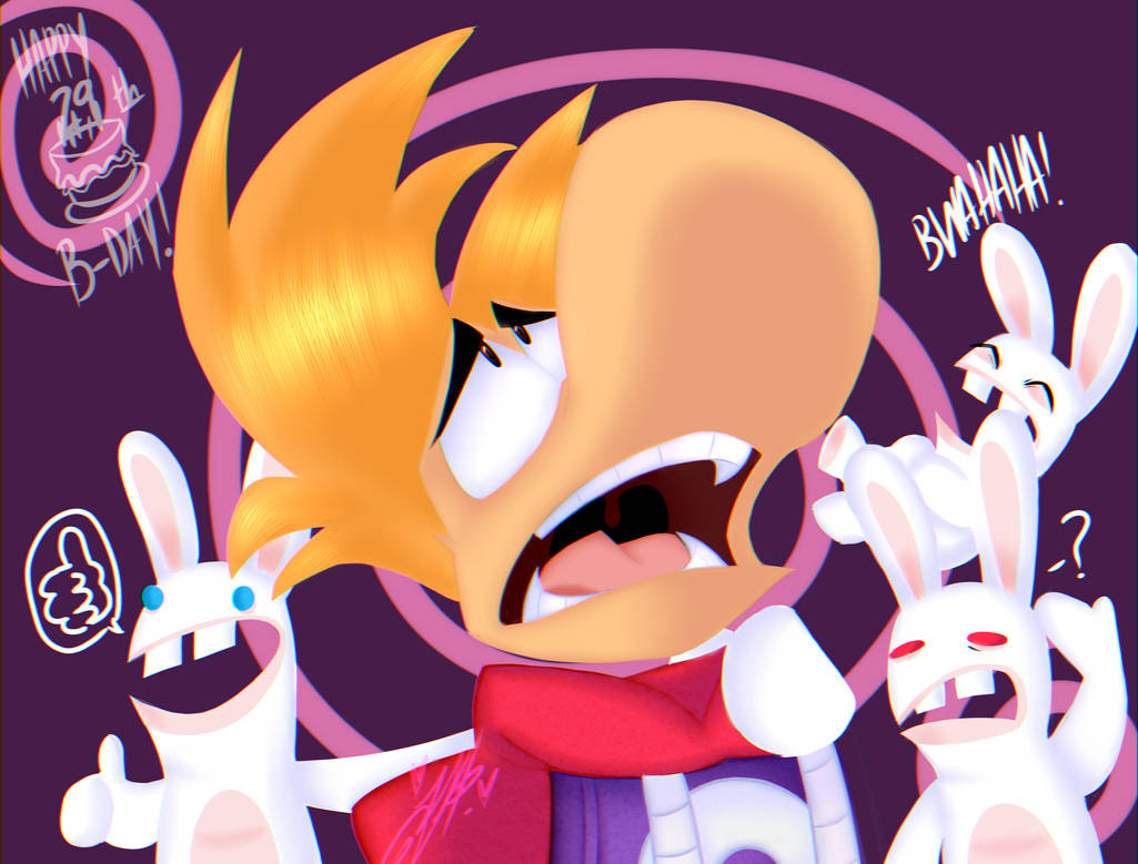 Rayman Cake Happy 29th Anniversary, Rayman! by SpaceCakes51 on DeviantArt
