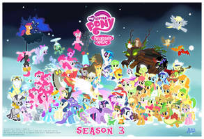 MLP FIM S3 Character Cluster-Fun (with credits)