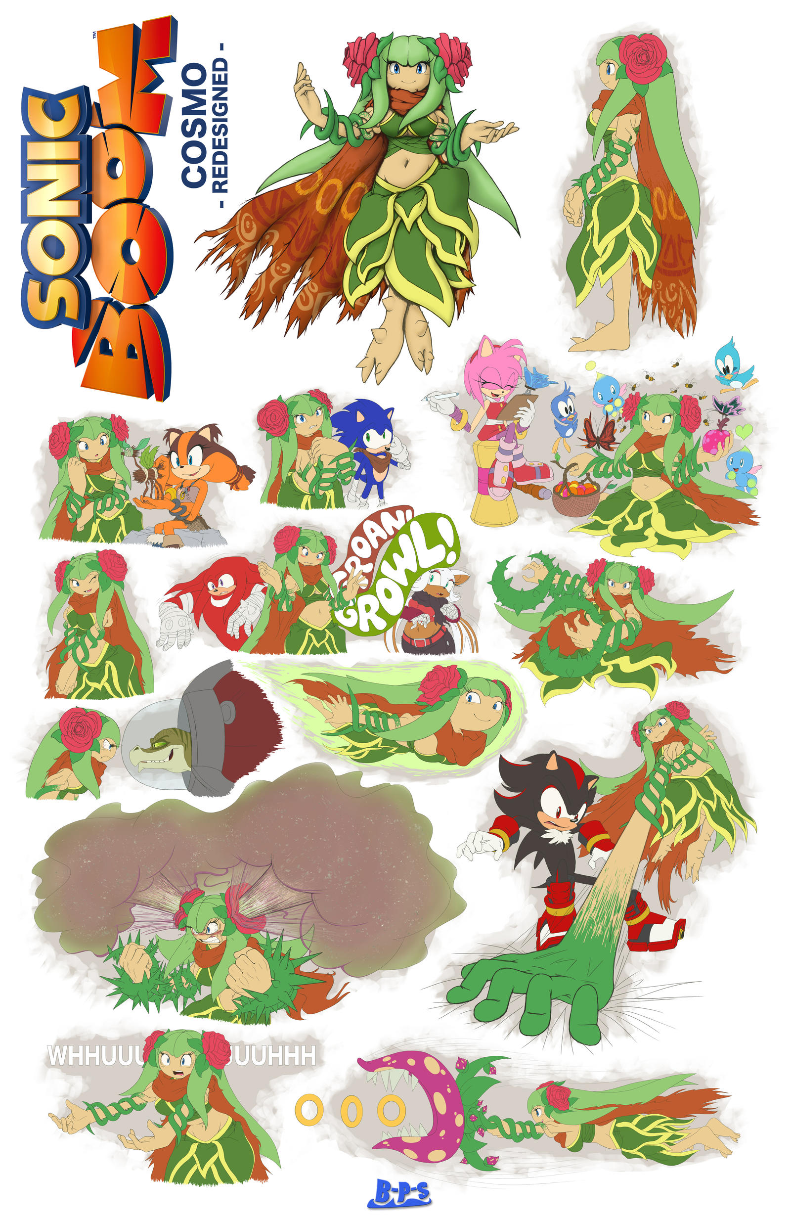 Boom Character Sonic Boom Character What-ifs - Cosmo by Blue-Paint-Sea on DeviantArt