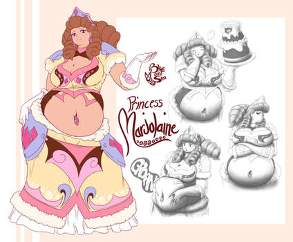 Commission - Dessert Princess Character Concept
