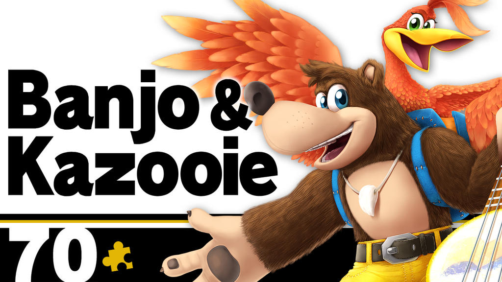 Smash Bros. Ultimate Banjo-Kazooie Fighter Card by Blue-Paint-Sea