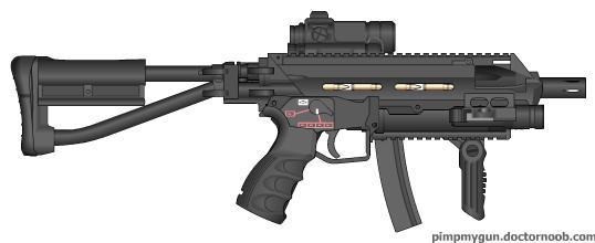 My Custome Sub-Machine Gun by Wisdom96 on DeviantArt