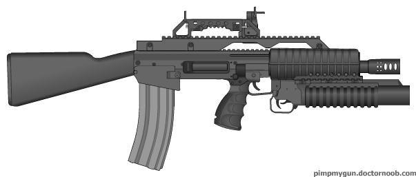 Custom Bullpup Assault Rifle by Wisdom96 on DeviantArt