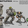 Battlemechs with guns